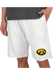 Concepts Sport Iowa Hawkeyes Mens Oatmeal Mainstream Shorts