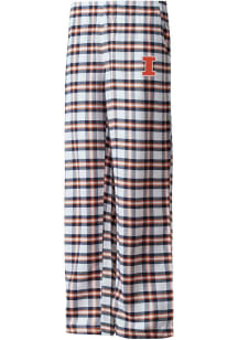 Concepts Sport Illinois Fighting Illini Womens Navy Blue Sienna Loungewear Sleep Pants