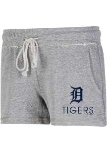 Concepts Sport Detroit Tigers Womens Grey Mainstream Shorts