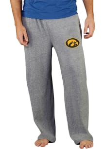 Concepts Sport Iowa Hawkeyes Mens Grey Mainstream Terry Sweatpants