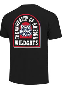 Arizona Wildcats Black Arc Badge Short Sleeve T Shirt