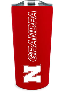 Nebraska Cornhuskers 18oz Grandpa Soft Touch Stainless Steel Tumbler - Red