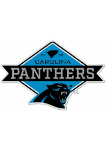 Carolina Panthers Diamond Sport Shape Pennant - Black