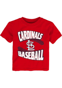 St Louis Cardinals Infant Stitches Short Sleeve T-Shirt Red