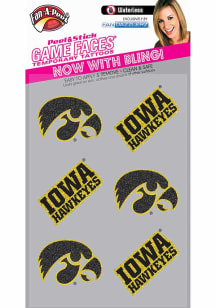 Iowa Hawkeyes 6pk Fandazzler Tattoo