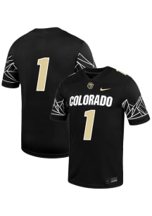 Nike Colorado Buffaloes Black NIL Name And Number Football Jersey