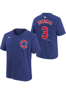 Alex Bregman Chicago Cubs Youth Blue Home NN Player Tee