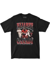 NiJaree Canady Texas Tech Red Raiders Black Nija Canady Retro 90s Graphic Short Sleeve Fashion Pla..