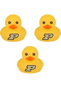 Purdue Boilermakers Black 3pk Rubber Duck