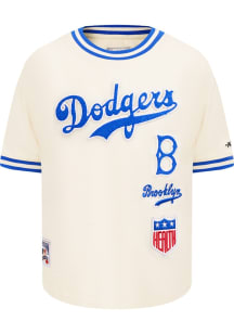 Pro Standard Brooklyn Dodgers Toddler White Retro Classics Short Sleeve T-Shirt