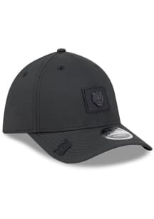 New Era Detroit Tigers Mens Black 2026 Clubhouse 39THIRTY M-Crown Flex Hat