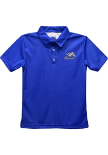 Vive La Fete UAH Chargers Youth Blue Team Short Sleeve Polo Shirt