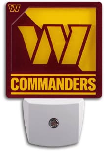 Washington Commanders 3D Logo Series Night Light