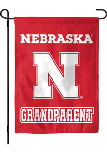 Nebraska Cornhuskers Grandparent Garden Flag - Red