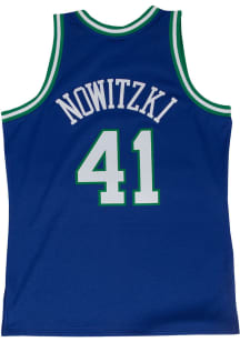 Dirk Nowitzki Dallas Mavericks Mitchell and Ness 98-99 Throwback Swingman Jersey
