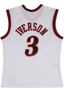 Allen Iverson Philadelphia 76ers Mitchell and Ness 00-01 Home Swingman Jersey