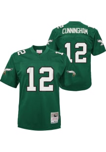 Randall Cunningham Philadelphia Eagles Youth Kelly Green Mitchell and Ness Legacy Football Jersey