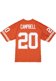 Earl Campbell  Mitchell and Ness Texas Longhorns Burnt Orange Evergreen Authentic Football Jersey