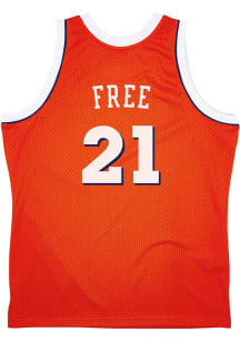 World B Free Cleveland Cavaliers Mitchell and Ness 84-85 Road Swingman Jersey