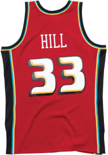 Grant Hill Detroit Pistons Mitchell and Ness Authentic Swingman Jersey