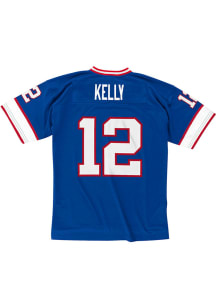 Buffalo Bills Jim Kelly Mitchell and Ness 1990.0 Throwback Jersey