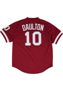 Darren Daulton Philadelphia Phillies Mitchell and Ness 1991 Batting Practice Cooperstown Jersey -..