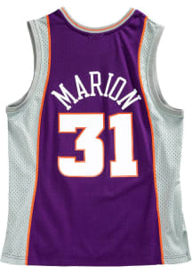 Shawn Marion  Mitchell and Ness Phoenix Suns Purple Swingman Throwback Basketball Jersey