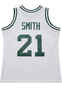 Steve Smith  Mitchell and Ness Michigan State Spartans White 125th Anniversary of Basketball Champ..