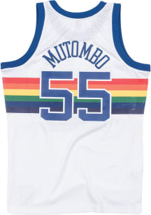 Dikembe Mutombo Denver Nuggets Mitchell and Ness Swingman Swingman Jersey