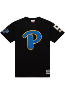 Louis Riddick Pitt Panthers Black Fashion Short Sleeve Fashion Player T Shirt