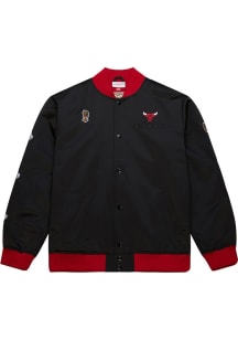 Mitchell and Ness Chicago Bulls Mens Black Team OG 3.0 Light Weight Jacket