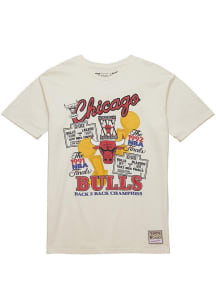 Mitchell and Ness Chicago Bulls  Champions Short Sleeve T Shirt