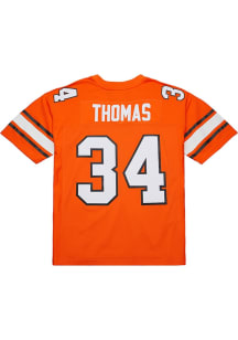 Thurman Thomas  Mitchell and Ness Oklahoma State Cowboys Orange Name and Number Football Jersey