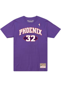 Amar'e Stoudemire Phoenix Suns Purple Name Number Short Sleeve Player T Shirt