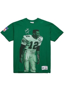 Randall Cunningham Philadelphia Eagles Kelly Green Name Number Short Sleeve Player T Shirt