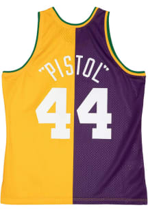 Pete Maravich New Orleans Pelicans Mitchell and Ness 74-75 Swingman Jersey