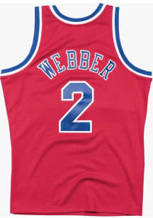 Chris Webber Washington Wizards Mitchell and Ness 94-95 Away Swingman Jersey