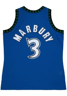 Stephon Marbury  Mitchell and Ness Minnesota Timberwolves Blue 96-97 Home Throwback Basketball Jer..