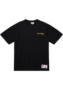 Mitchell and Ness Columbus Crew Yellow Pocket Short Sleeve Fashion T Shirt