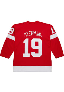 Mitchell and Ness Steve Yzerman Detroit Red Wings Mens Red 1996 Hockey Jersey