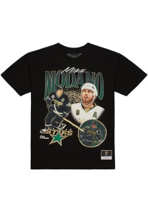 Mike Modano Dallas Stars Black Collage v2 Short Sleeve Fashion Player T Shirt