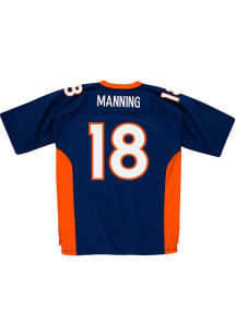Denver Broncos Peyton Manning Mitchell and Ness Throwback Throwback Jersey