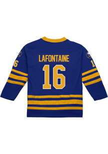 Mitchell and Ness  Buffalo Sabres Mens Blue Throwback Hockey Jersey