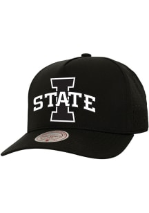 Mitchell and Ness Iowa State Cyclones Perfect Pro Adjustable Hat - Black