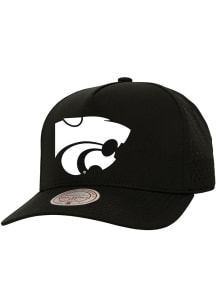 Mitchell and Ness K-State Wildcats Perfect Pro Adjustable Hat - Black