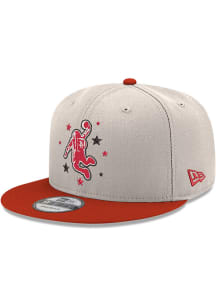 New Era Houston Rockets White Team Mascot 9FIFTY Youth Snapback Hat