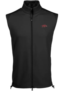 Greyson Arkansas Razorbacks Mens Black Sequoia Sleeveless Jacket