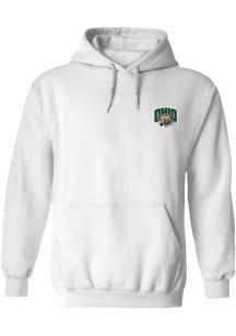 Vive La Fete Ohio Bobcats Womens White Impressions Hooded Sweatshirt