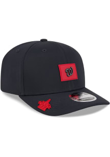 New Era Washington Nationals 2026 Clubhouse 9SEVENTY Stretch Snap Adjustable Hat - Red