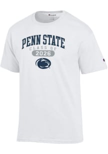 Champion Penn State Nittany Lions White Class of 2026 Jersey Short Sleeve T Shirt